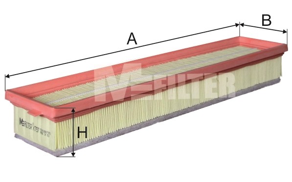 фильтр воздушный!\ Peugeot 206/307 1.6 16V 00>, Citroen C4 1.6 16V 04> K797 MFILTER AUTOMOTIVE FILTERS