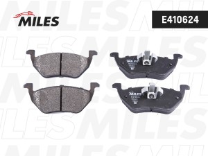 Колодки тормозные задние (Смесь Low-Metallic) FORD MAVERICK/MAZDA TRIBUTE 2.3-3. E410624 MILES