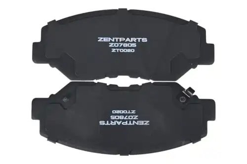колодки тор. диск. перед. с антиск. пл.! (P28035) Honda CR-V 2.0-2.4 01-07/Civic Z07805 ZENTPARTS