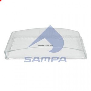 Рассеиватель фары лев. Scania 4/P/G/R/T серия 042058 SAMPA