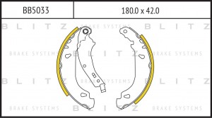 RENAULT CLIO II/ LOGAN 180x42ММ BB5033 BLITZ