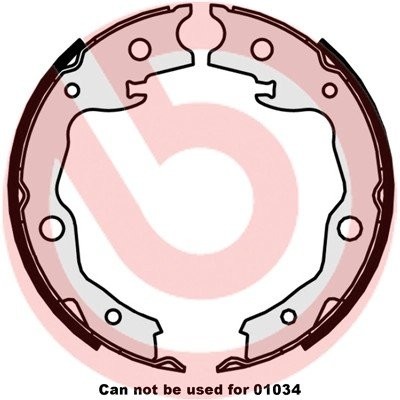 Колодки тормозные NISSAN Qashqai (07-) стояночного тормоза (4шт.) BREMBO S 56 545 BREMBO