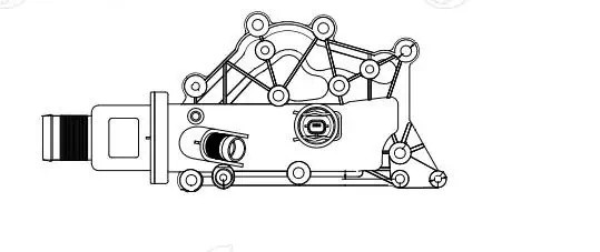 Термостат для ам Renault Fluence (10-),Megane II (02-) 1.6i AT (83°С) (LT 0916) LT 0916 LUZAR