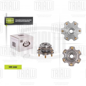 Ступица Mitsubishi Pajero III (00-) (задн. в сборе с подшип.) (MR 1182) MR 1182 TRIALLI