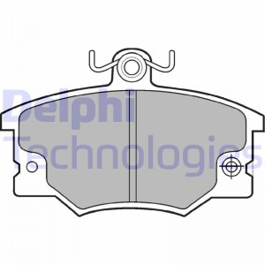 Колодки передние FORD FOCUS II, MAZDA 3 (BK,BL) LP1869 LP1869 DELPHI