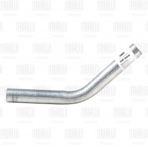 Труба с гибом d=38, угол 45 (алюминизированная сталь) EMP 38A45 TRIALLI