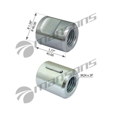 VOLVO FM10/FM12 гайка 900571 MANSONS