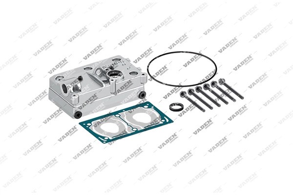 ГБЦ компрессора с прокладкой и болтами 133610 VADEN