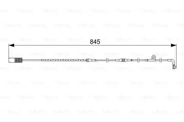 Датчик износа тормозных колодок BMW 7 (E65,E66) задний BOSCH 1 987 473 044 BOSCH