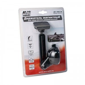 Держатель телефона универсальный магнитный AVS A07811S AVS