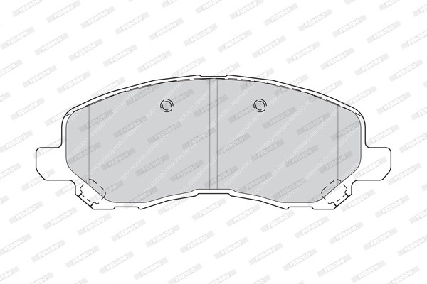 Колодки торм.пер. FDB4388 FERODO