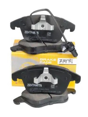 колодки дисковые передние! Audi A4/A5 1.8TFSi-3.2FSI/2.7TDi 07> Z07408 ZENTPARTS
