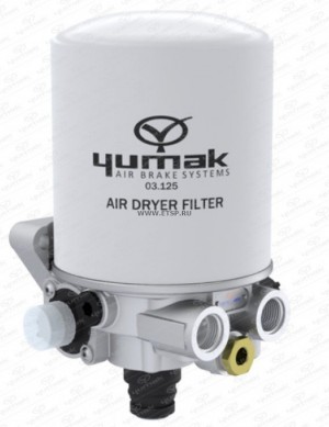 Кран влагоотделитель 12 bar, с подогревом аналог 4324100870 0303010 YUMAK