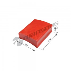 Подкладка под полурессору [75x77x32] 900908 MANSONS