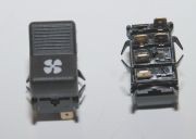 Выключатель клавиша ВАЗ-2107 отопителя АВТОАРМАТУРА 72370902 AVTO ARMATURA