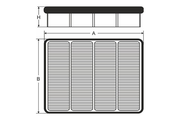 Фильтр воздушный SB2348 SCT