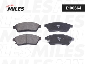 Колодки тормозные передние (Смесь Semi-Metallic) CADILLAC SRX 09- E100664 E100664 MILES