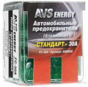 Предохранитель 30А флажковый (1шт.) AVS A80963S AVS