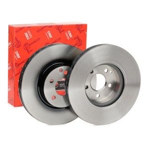 Диск тормозной передний MERCEDES C W204, E W212 (322мм) DF6195S DF6195S TRW