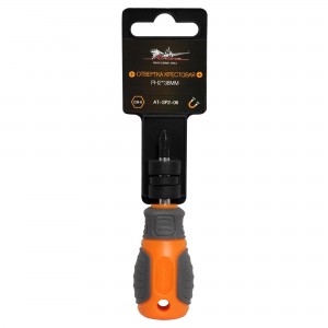 Отвертка крестовая с эргономичной рукояткой PH2х38 мм "AIRLINE" AT-SP2-06 AIRLINE