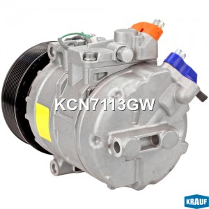 Компрессор КАМАЗ-5490 (13-) MERCEDES Axor (01-) кондиционера KRAUF KCN7113GW KRAUF