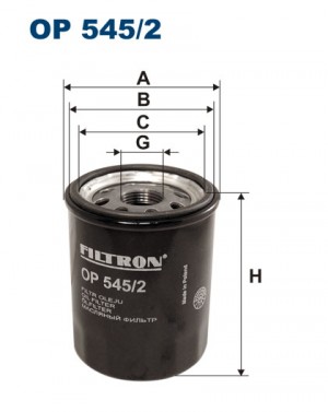 Фильтр масляный FIAT FORD FILTRON OP5452 FILTRON