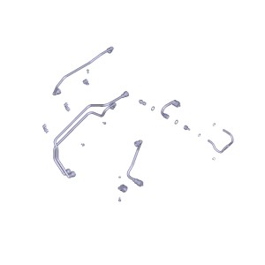 Трубка топливная ЯМЗ-534 подводящая к фильтру АВТОДИЗЕЛЬ 5340.1104422 YAMZ