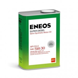 Масло моторное ENEOS Super Diesel CG-4 5W-30 CG-4 полусинтетическое 1 л OIL1330 ENEOS