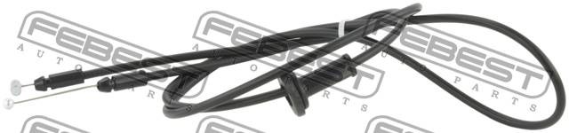 Тросик привода открывания замка капота KIA CEED 2012- 12101-SDL 12101-SDL FEBEST