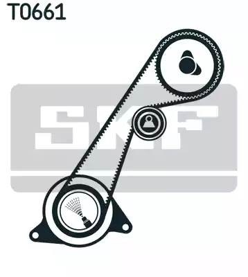 рем.к-кт ГРМ!\ Ford Ranger 2.5D 99-06 VKMA94616 SKF