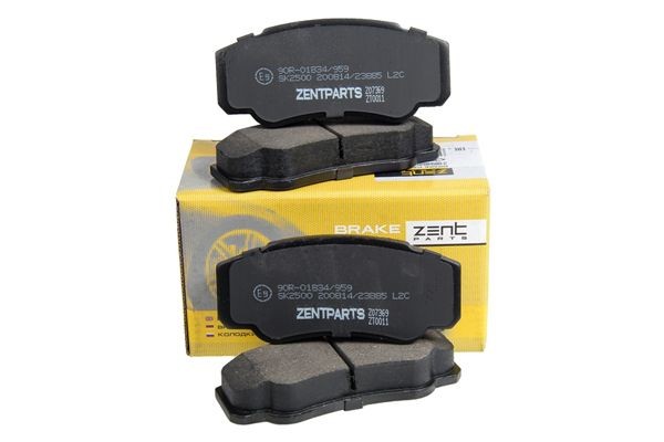 колодки дисковые задние! Peugeot Boxer,Fiat Ducato,Citroen Jumper all 02> Z07369 ZENTPARTS