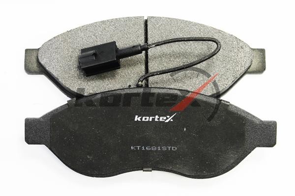 Колодки торм. CITROENPEUGEOTFIAT JUMPERBOXERDUCATO 06- перед.к-т KT1681STD KT1681STD KORTEX