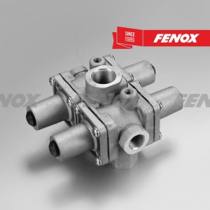 Клапан защитный МАЗ, КАМАЗ, УРАЛ, ГАЗ, ПАЗ, МЗКТ, ЛИАЗ 4-х контурный FBV024 FBV024 FENOX