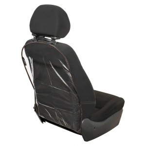Защита спинки сиденья (65х50 см) "AIRLINE" прозрачный (от детских ног) AO-CS-18 AIRLINE