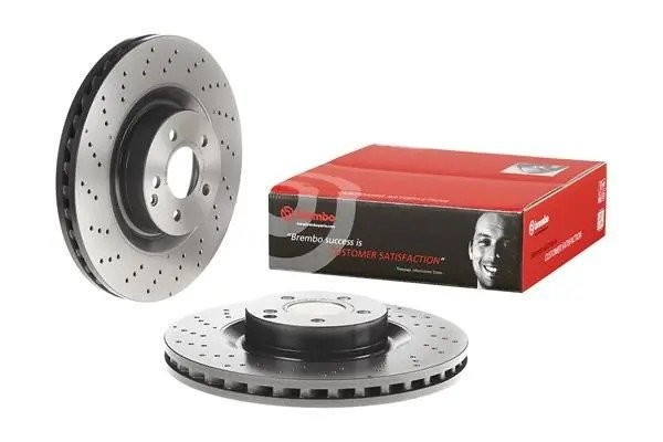 Диск тормозной перфорированный 09.A817.11 09.A817.11 BREMBO