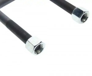 Стремянка ГАЗ-3302 рессоры задней L=120мм;М16х1.5мм короткая усиленная в сборе M 29017156 MEGA POWER