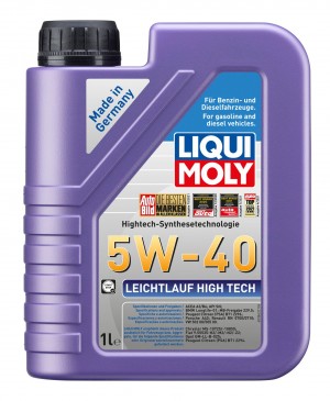 LIQUI MOLY LEICHTLAUF HIGH TECH 5W40 1Л SN/CF, A3-08/ B4-08 BMW Longlife-01, MB  2327 LIQUI MOLY
