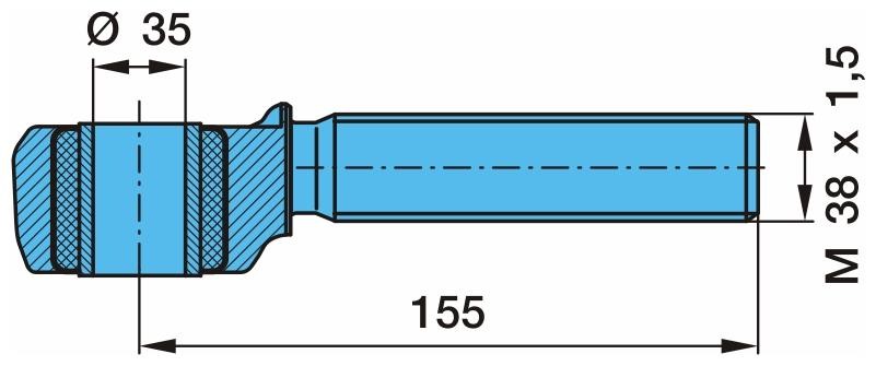 наконечник тяги рулевой!M38x1.5 \BPW 0535368260 BPW
