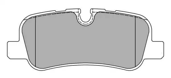 колодки дисковые задние!\ Land Rover Discovery/Range Rover 4.4i V8/2.7TD V6 04> FBP1567 FREMAX