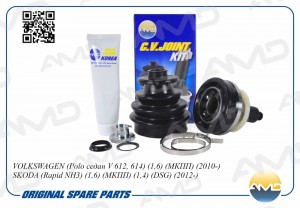 ШРУС наружный (T36/T30) без кольца ABS VOLKSWAGEN Polo седан V 612, 614, 1,6, МК AMD.SH141 AMD