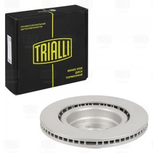 Диск торм. Land Rover Range Rover III (02-) перед. d=344 (окраш.) (DF 270070) DF270070 TRIALLI