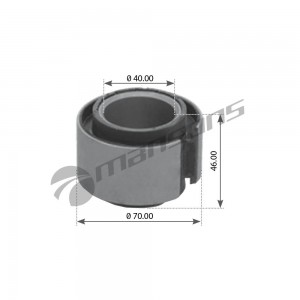 Втулка стабилизатора переднего/заднего MB Actros концевая 700.164 MANSONS