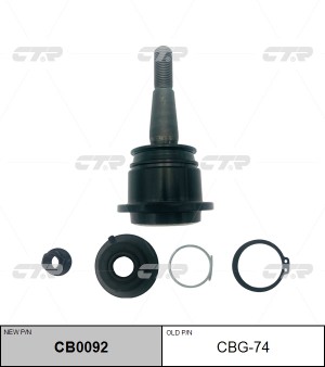 Опора шаровая CADILLAC передняя левая/правая CTR CB0092 CTR