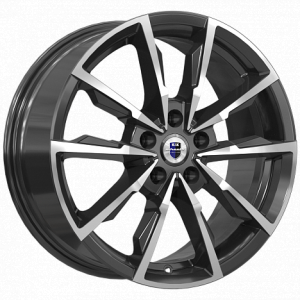 КиК Меренге 17.0 / 7.5J PCD 5x114.30 ET 45.00 ЦО 60.10 Литой / Черный с полирова 75875 K K