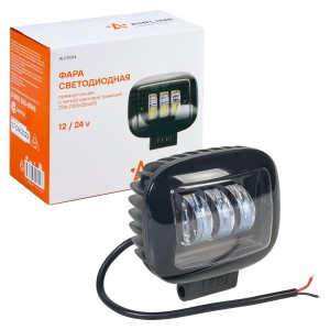 Фара светодиодная "AIRLINE" 120х126х65 мм 27W 12/24V (четкая свет. граница, прям ALED014 AIRLINE
