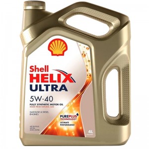 Масло моторное синтетическое Helix Ultra 5W-40 4л 550055905 (550073588) (5500514 550055905 SHELL