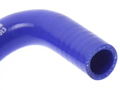 Патрубок ГАЗель Next отопителя отводящий от радиатору к крану синий силикон (d=2 810-12-013 MEGA POWER