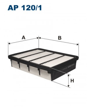 Фильтр воздушный FORD Ranger (99-06) (2.5 D/TD) MITSUBISHI Galant (96-04) (2.0/2 AP1201 FILTRON