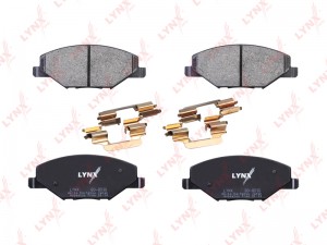 Колодки тормозные передние подходит для VW Polo Sedan 1.6 10 / SKODA Fabia 1.2 1 BD-8035 LYNXAUTO