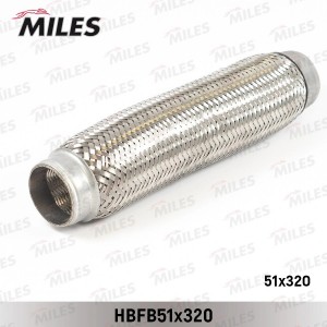 Труба гофрированная (гофра) внутренним плетением 51X320 HBFB51X320 HBFB51X320 MILES